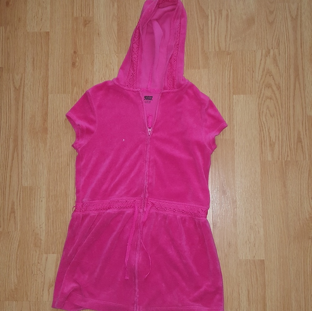 Wave Zone Girls Pool Cover Up